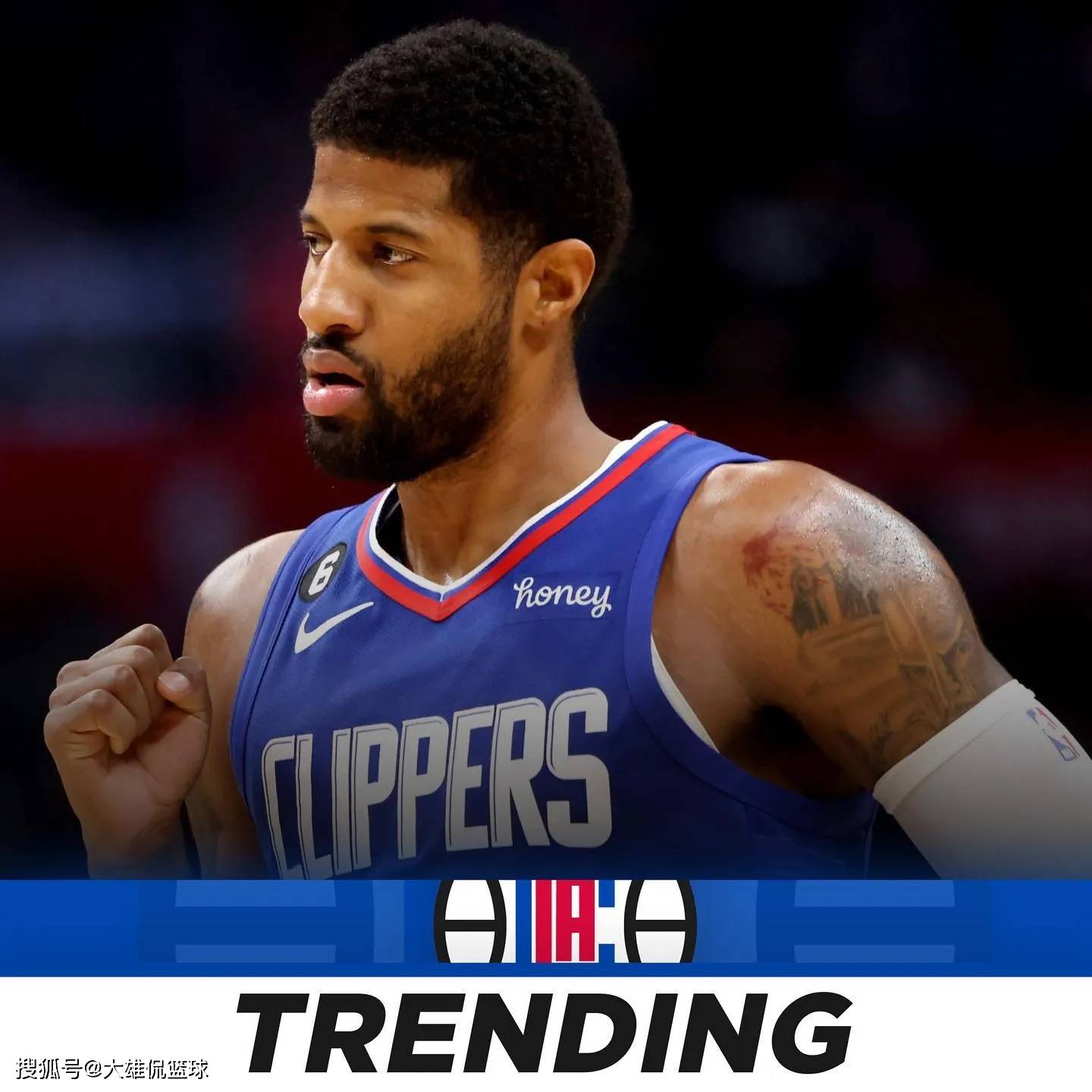 勇士惨败快船，乔治砍下38分的简单介绍